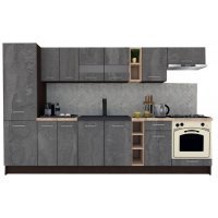 Bucatarie MARINA NEW 310 B Wenge / Decor K352